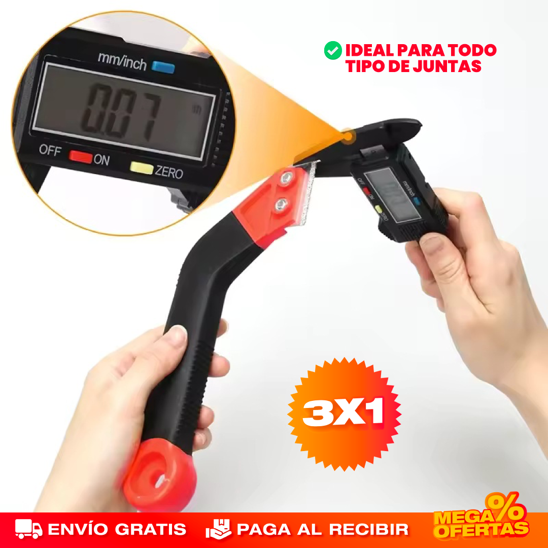 Promo 3x1 Raspador de Juntas – Juntas del Baño Como Nuevas Sin Esfuerzo