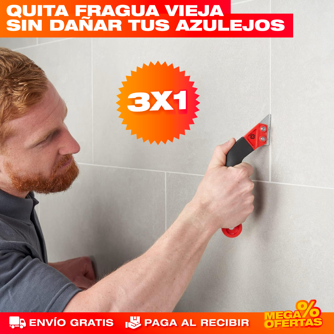 Promo 3x1 Raspador de Juntas – Juntas del Baño Como Nuevas Sin Esfuerzo